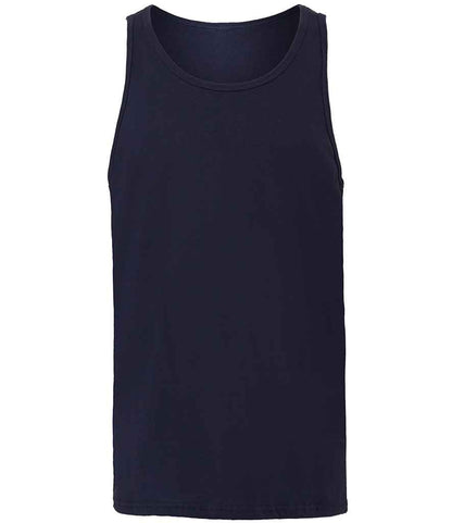 Canvas Unisex Jersey Tank Top in Navy
