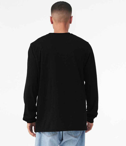 Bella+Canvas Canvas Unisex Jersey Long Sleeve T-Shirt Black