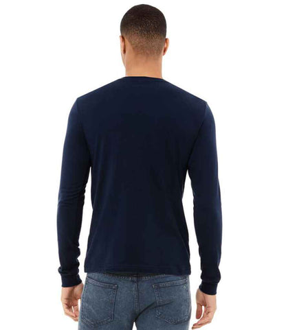 Bella+Canvas Canvas Unisex Jersey Long Sleeve T-Shirt Navy