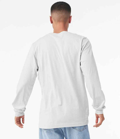 Bella+Canvas Canvas Unisex Jersey Long Sleeve T-Shirt White