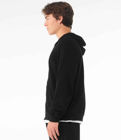 Canvas Unisex Full Zip Hoodie - model image