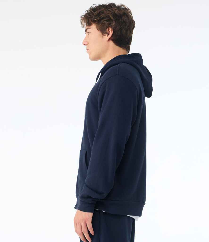 Bella+Canvas Canvas Unisex Full Zip Hoodie Navy