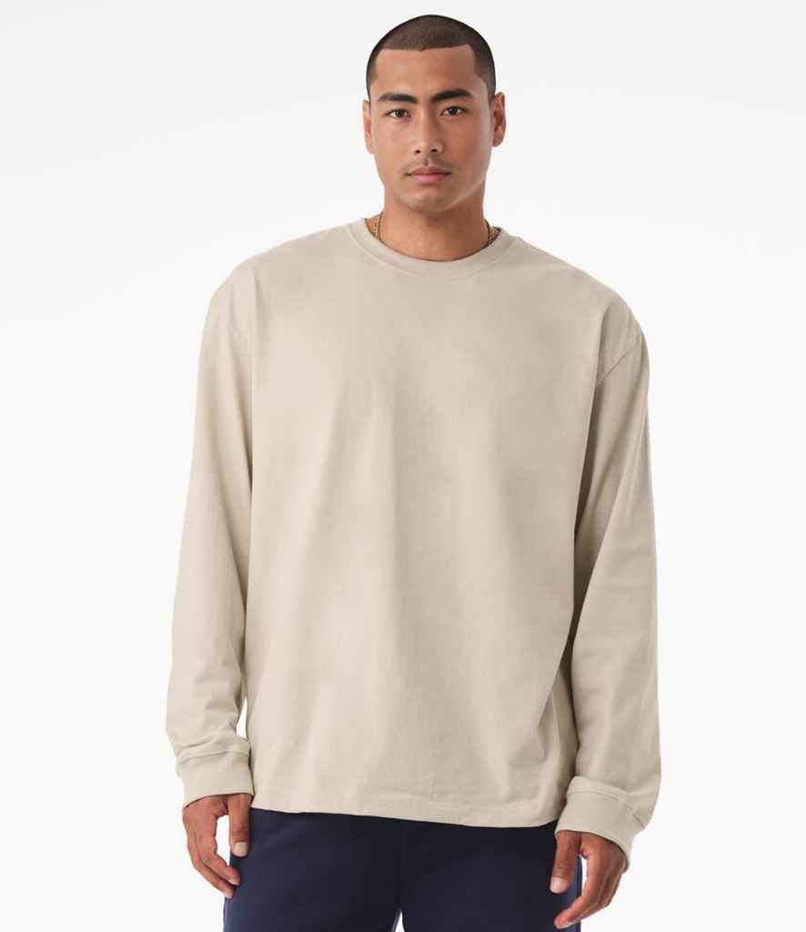 Bella+Canvas Canvas Unisex Heavyweight Long Sleeve T-Shirt Dust