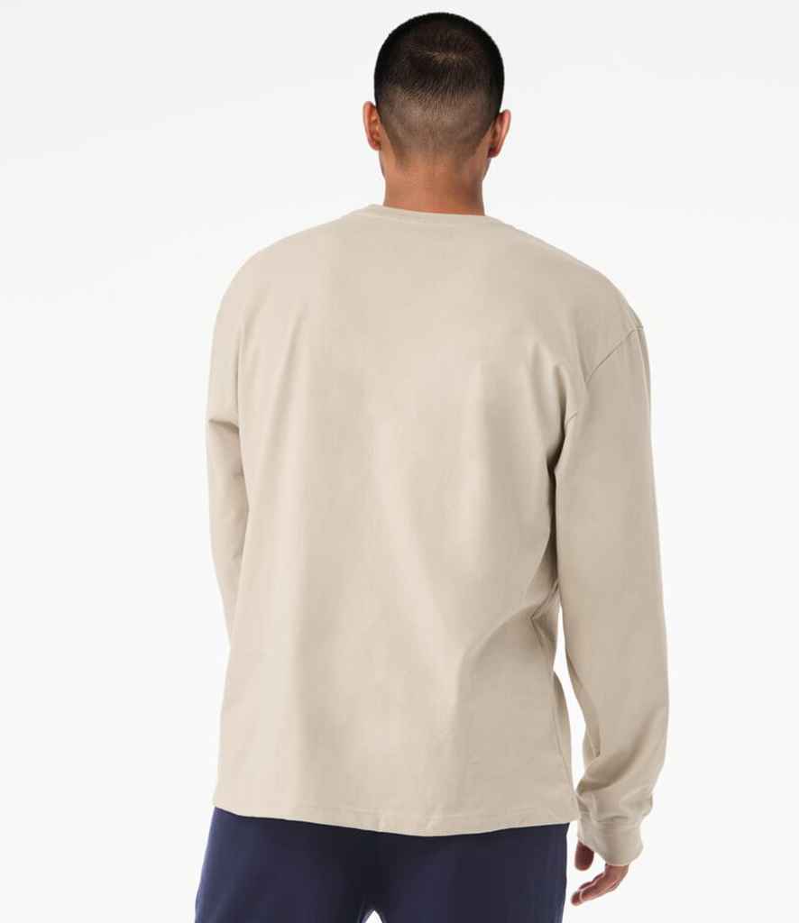 Bella+Canvas Canvas Unisex Heavyweight Long Sleeve T-Shirt Dust