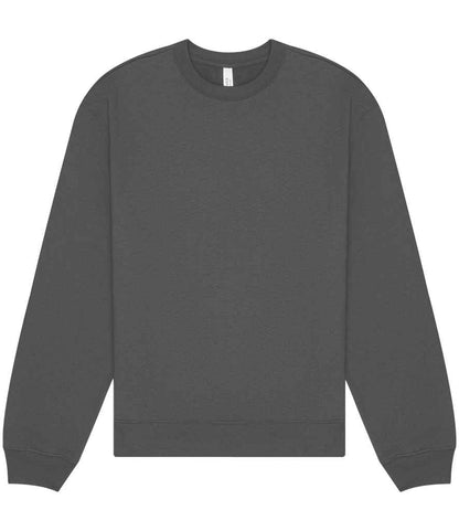 Canvas Unisex Heavyweight Crew Neck Sweatshirt in Asphalt