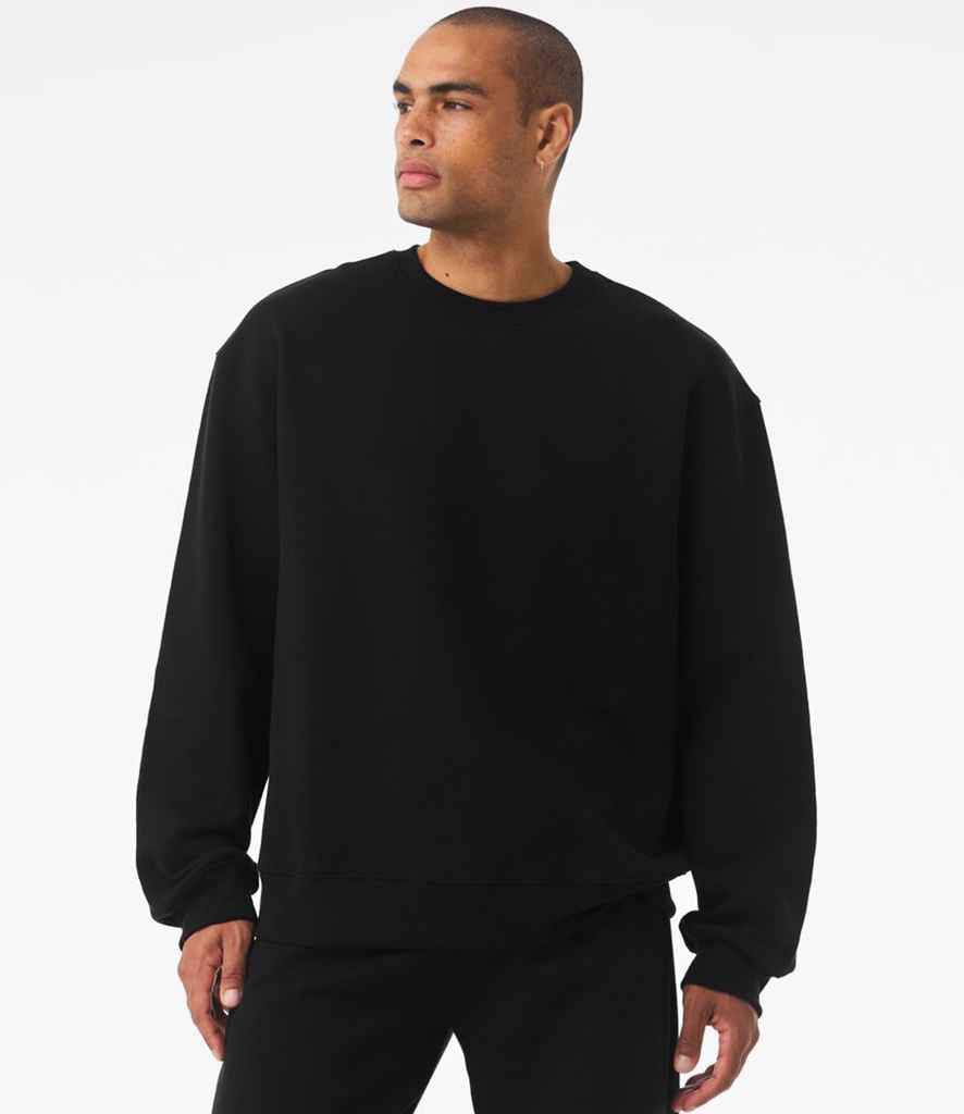 Bella+Canvas Canvas Unisex Heavyweight Crew Neck Sweatshirt Black