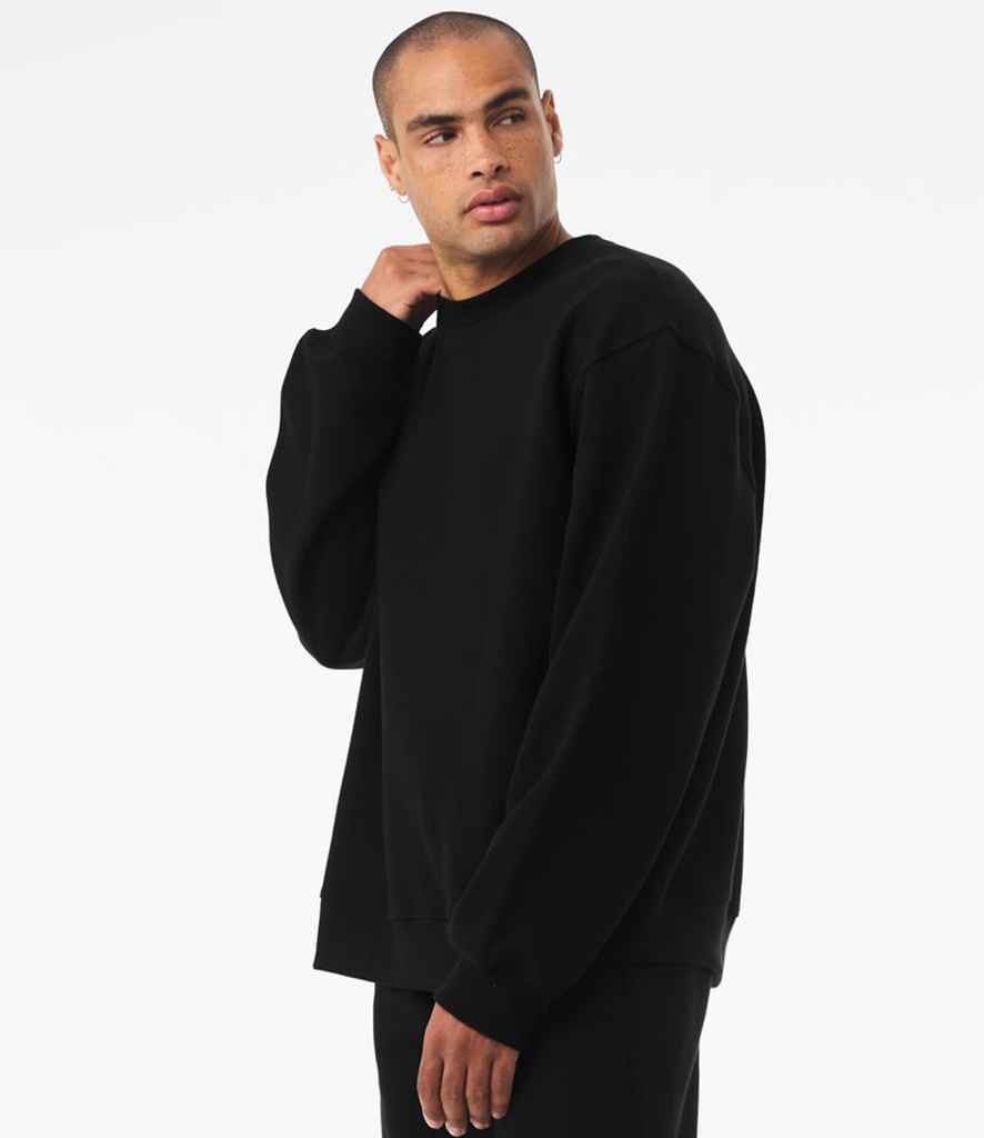 Bella+Canvas Canvas Unisex Heavyweight Crew Neck Sweatshirt Black