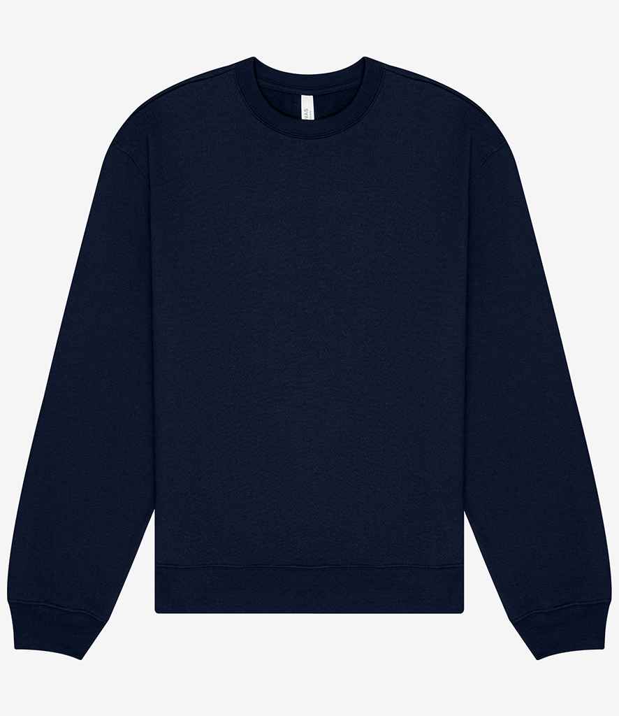 Canvas Unisex Heavyweight Crew Neck Sweatshirt in Navy