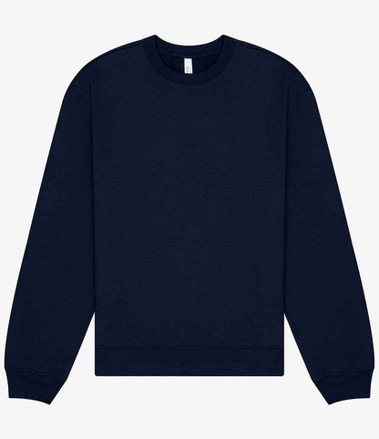 Canvas Unisex Heavyweight Crew Neck Sweatshirt in Navy