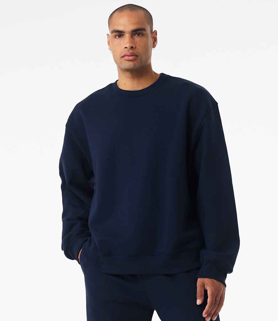 Bella+Canvas Canvas Unisex Heavyweight Crew Neck Sweatshirt Navy