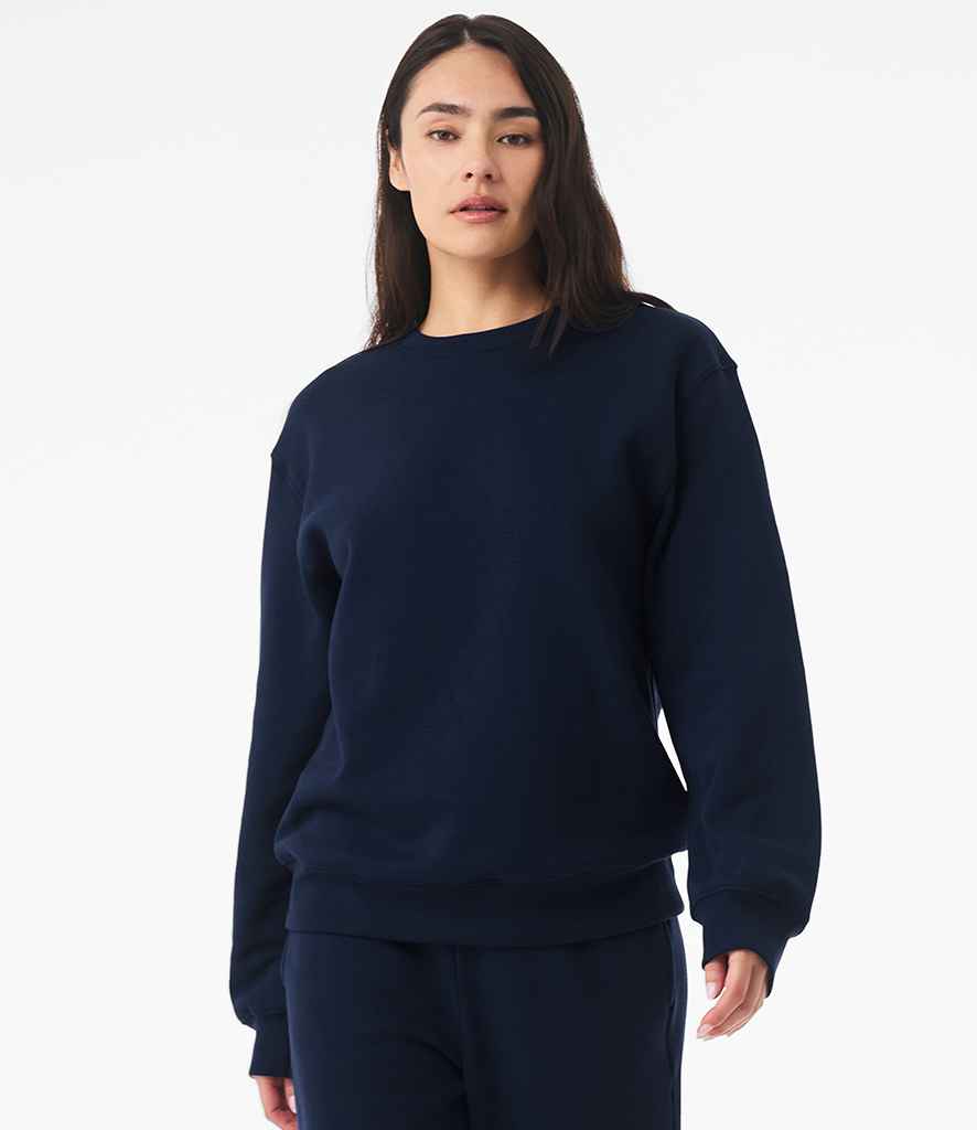 Bella+Canvas Canvas Unisex Heavyweight Crew Neck Sweatshirt Navy