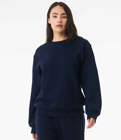 Bella+Canvas Canvas Unisex Heavyweight Crew Neck Sweatshirt Navy