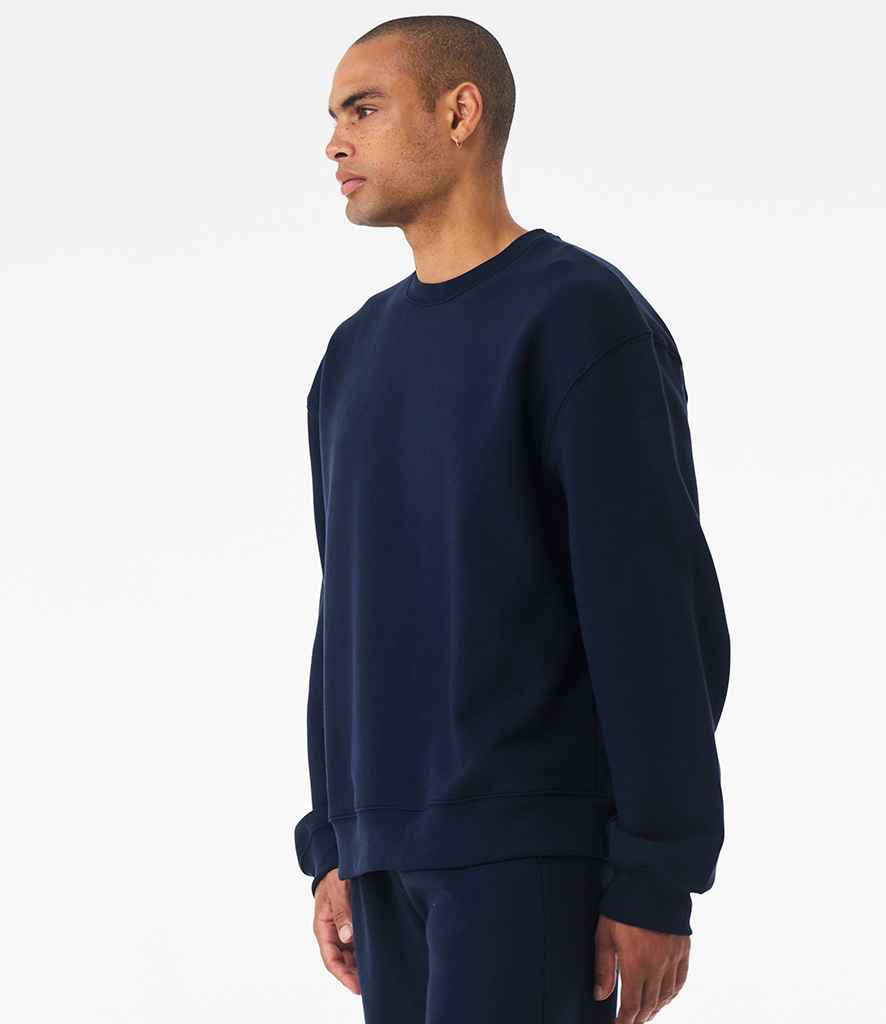 Bella+Canvas Canvas Unisex Heavyweight Crew Neck Sweatshirt Navy