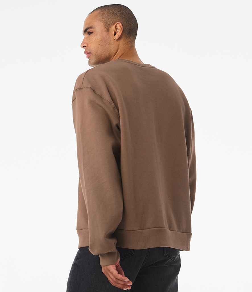 Bella+Canvas Canvas Unisex Heavyweight Crew Neck Sweatshirt Vintage Brown