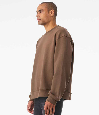 Bella+Canvas Canvas Unisex Heavyweight Crew Neck Sweatshirt Vintage Brown