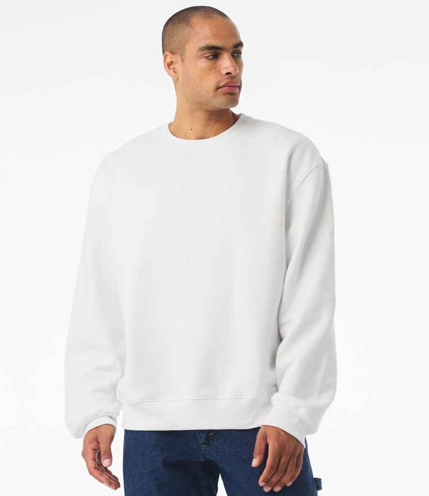 Bella+Canvas Canvas Unisex Heavyweight Crew Neck Sweatshirt White