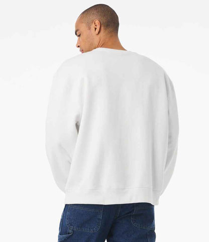 Bella+Canvas Canvas Unisex Heavyweight Crew Neck Sweatshirt White