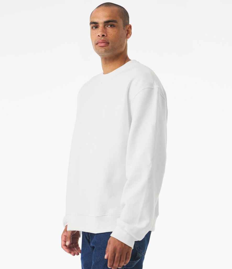 Bella+Canvas Canvas Unisex Heavyweight Crew Neck Sweatshirt White