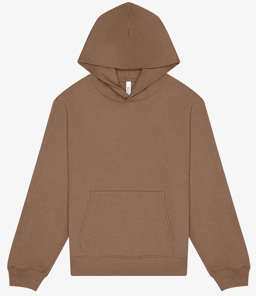 Canvas Unisex Heavyweight Hoodie in Vintage Brown