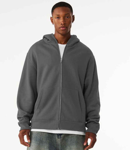 Bella+Canvas Canvas Unisex Heavy Full Zip Hoodie Asphalt