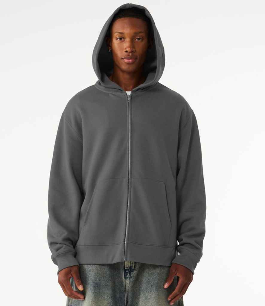 Bella+Canvas Canvas Unisex Heavy Full Zip Hoodie Asphalt