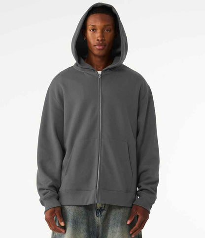 Bella+Canvas Canvas Unisex Heavy Full Zip Hoodie Asphalt