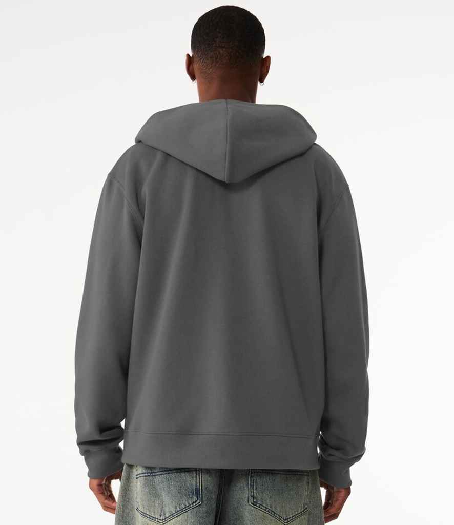 Bella+Canvas Canvas Unisex Heavy Full Zip Hoodie Asphalt