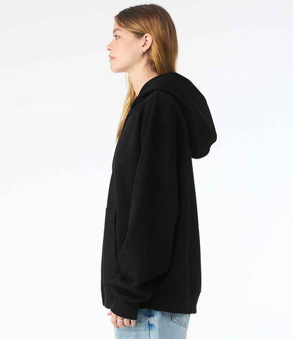 Bella+Canvas Canvas Unisex Heavy Full Zip Hoodie Black