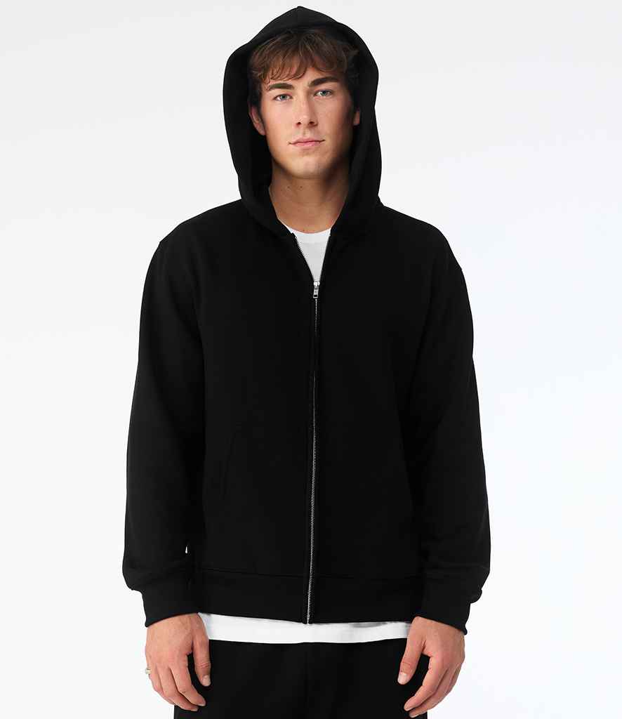 Canvas Unisex Heavy Full Zip Hoodie - model image