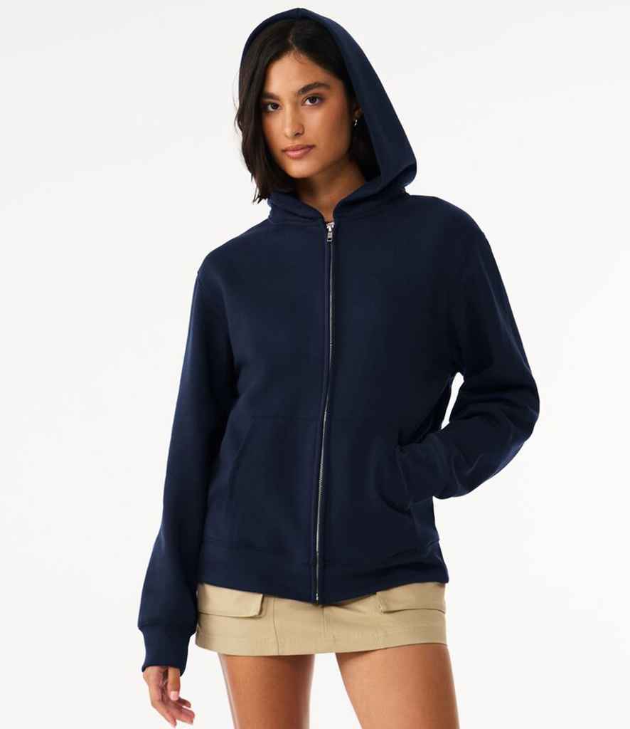 Canvas Unisex Heavy Full Zip Hoodie - model image