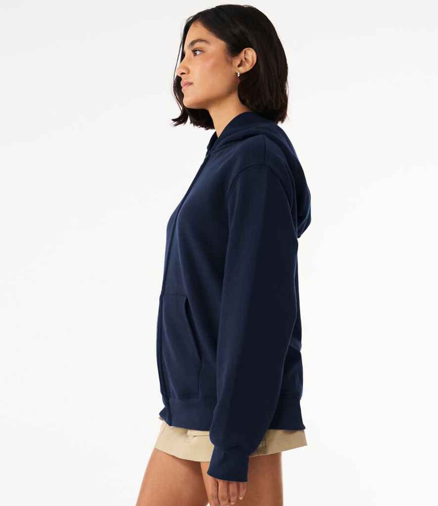 Bella+Canvas Canvas Unisex Heavy Full Zip Hoodie Navy