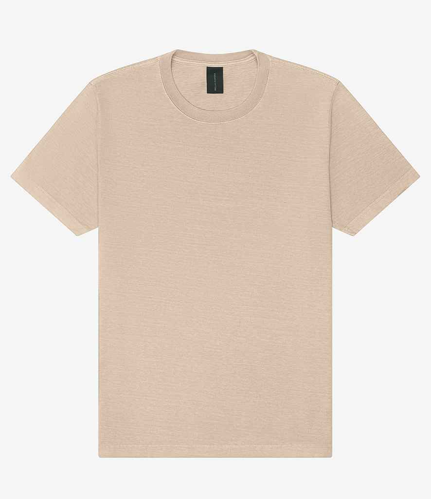 Canvas Unisex Heavyweight Washed T-Shirt in Khaki