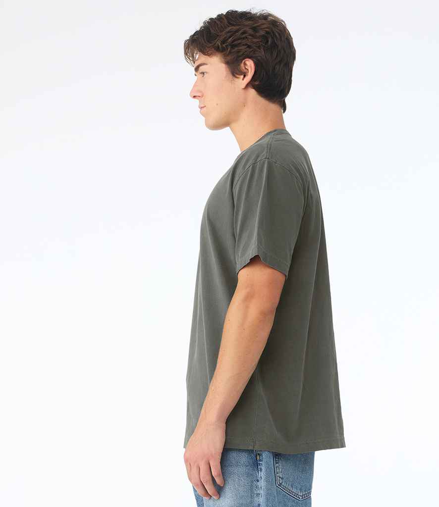 Canvas Unisex Heavyweight Washed T-Shirt - model image