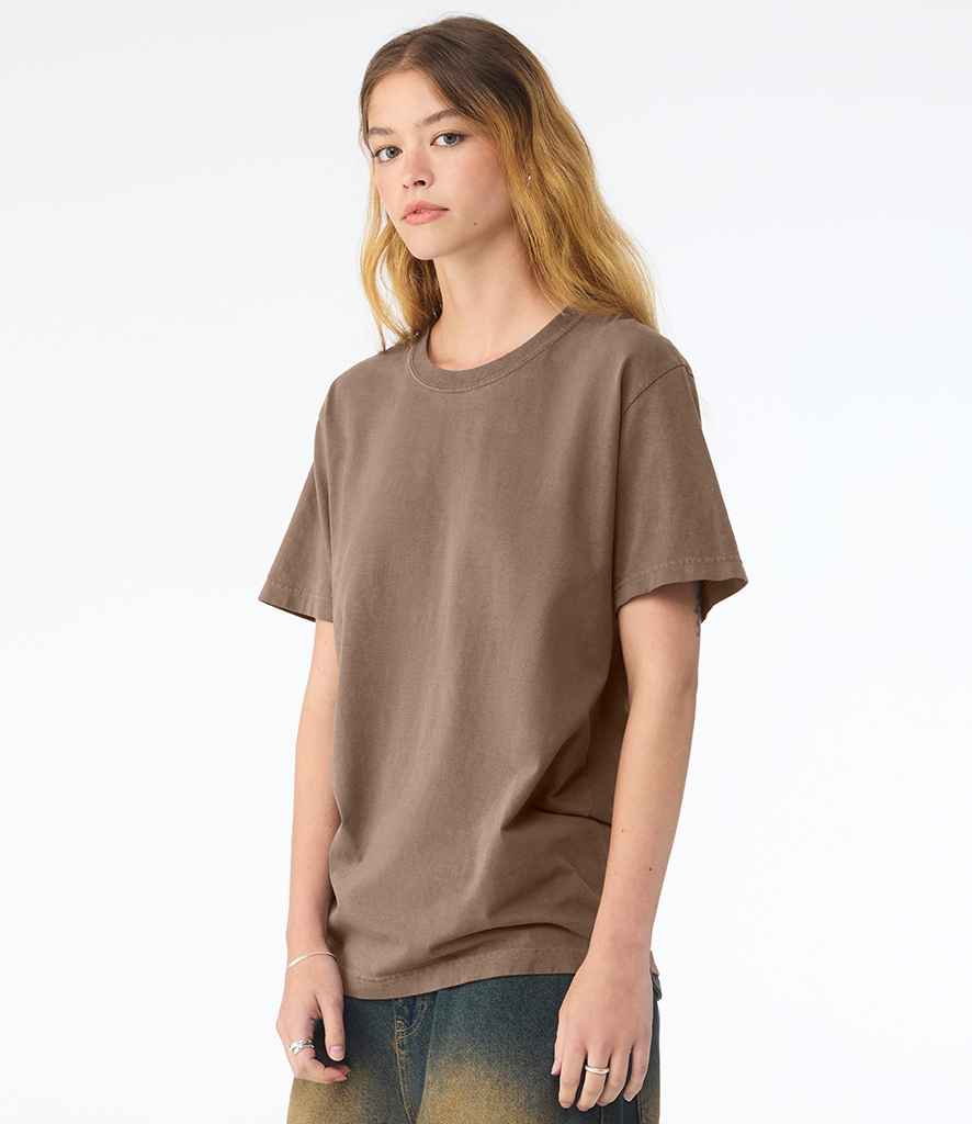 Bella+Canvas Canvas Unisex Heavyweight Washed T-Shirt Washed Cocoa