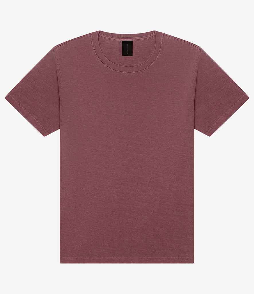 Canvas Unisex Heavyweight Washed T-Shirt in Washed Maroon