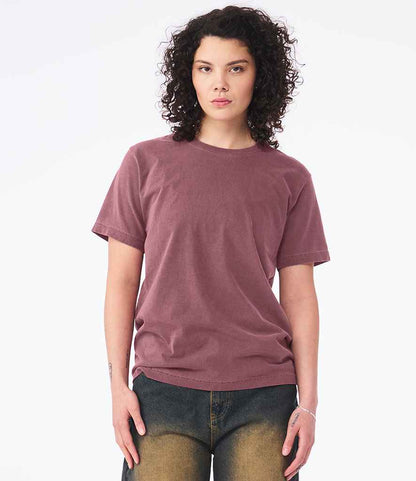 Bella+Canvas Canvas Unisex Heavyweight Washed T-Shirt Washed Maroon