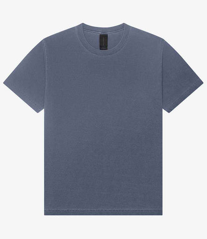Canvas Unisex Heavyweight Washed T-Shirt in Washed Navy