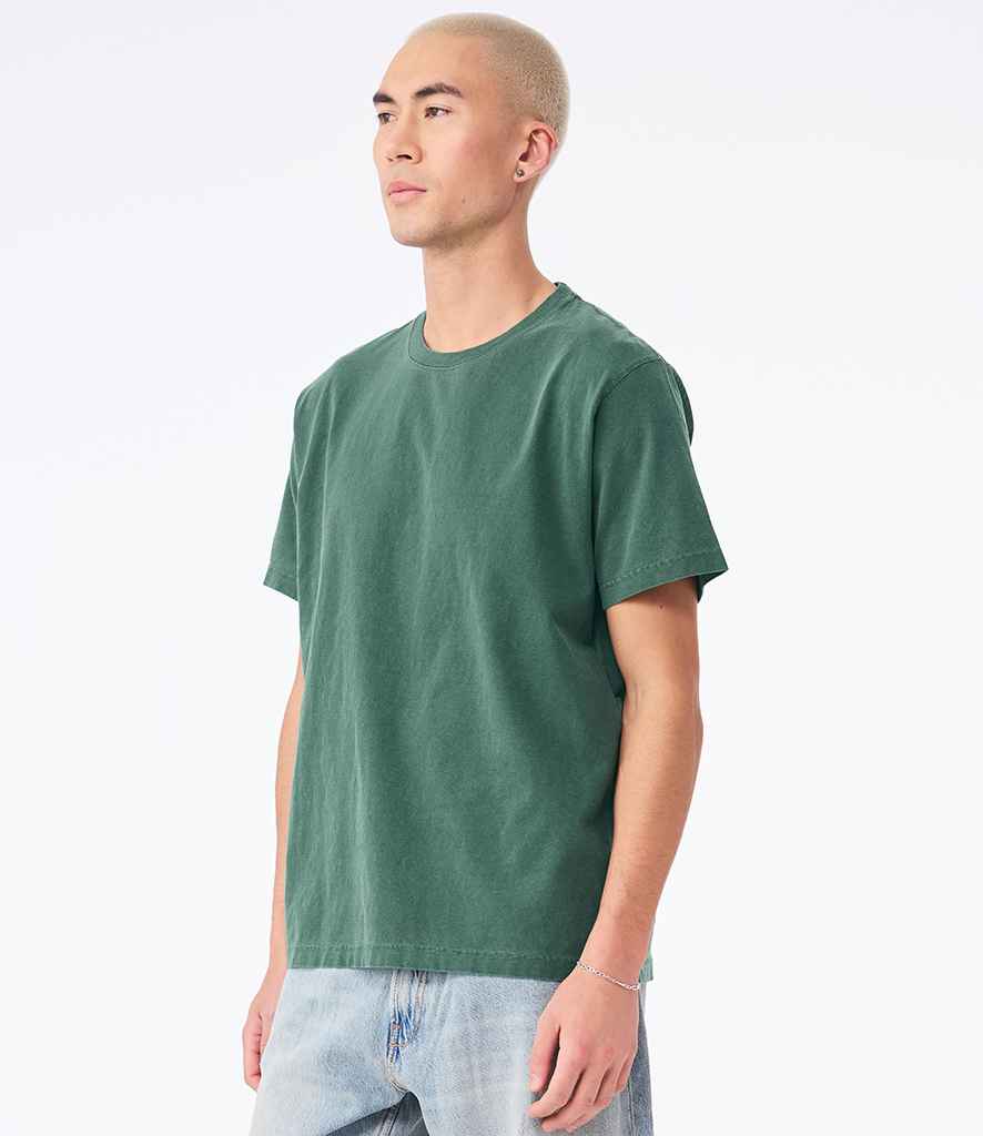 Canvas Unisex Heavyweight Washed T-Shirt - model image