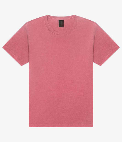 Canvas Unisex Heavyweight Washed T-Shirt in Washed Red