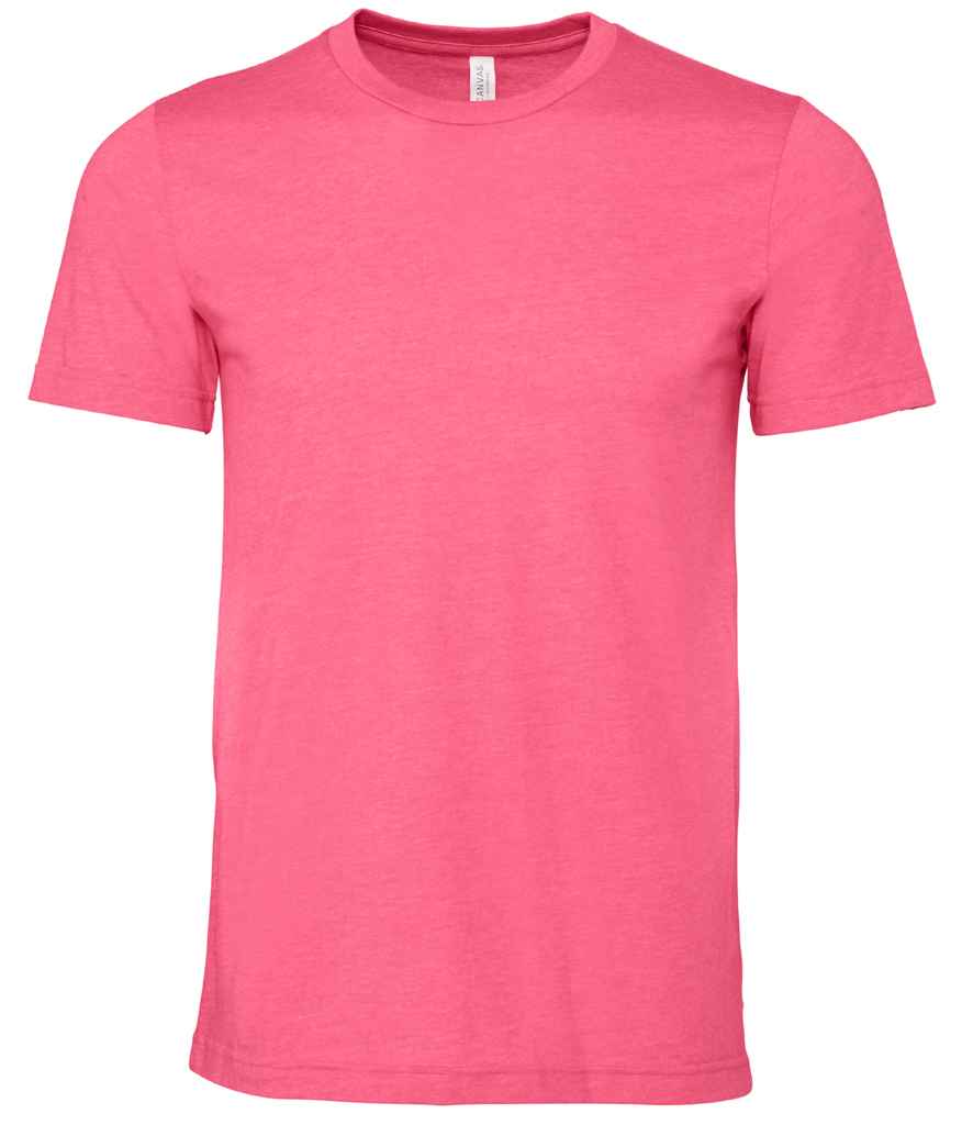 Bella+Canvas Canvas Unisex Heather CVC T-Shirt Heather Charity Pink
