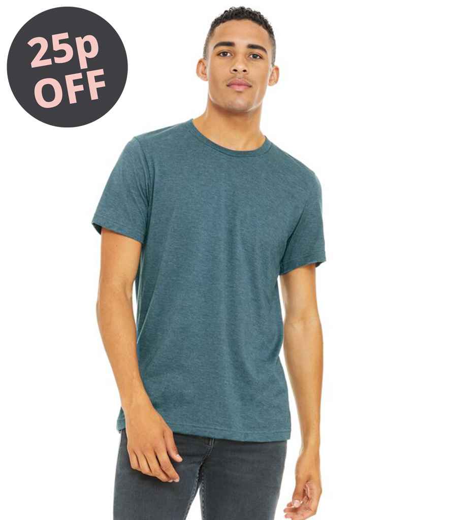 Bella+Canvas Canvas Unisex Heather CVC T-Shirt Heather Deep Teal