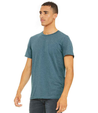 Canvas Unisex Heather CVC T-Shirt - model image