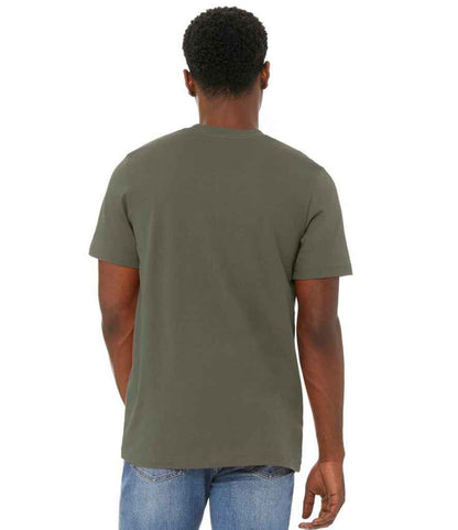 Bella+Canvas Canvas Unisex Heather CVC T-Shirt Heather Military Green