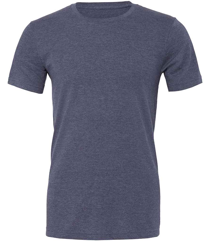 Canvas Unisex Heather CVC T-Shirt in Heather Navy