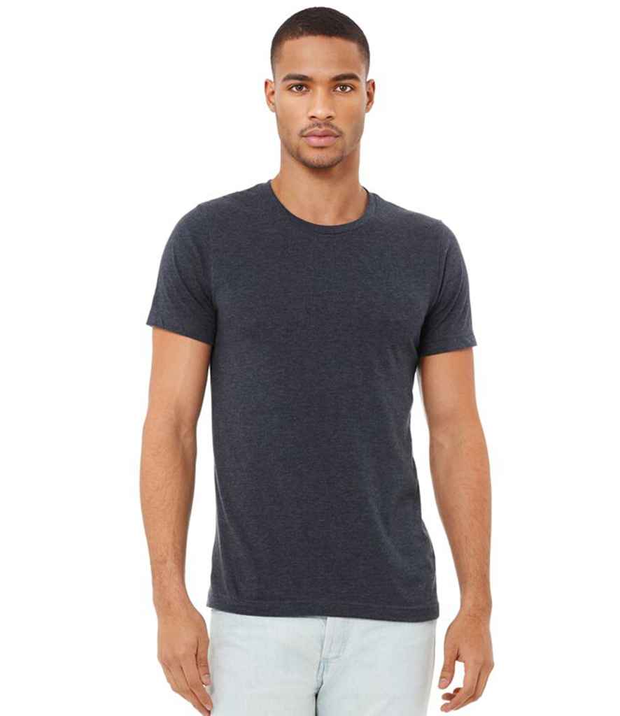 Bella+Canvas Canvas Unisex Heather CVC T-Shirt Heather Navy