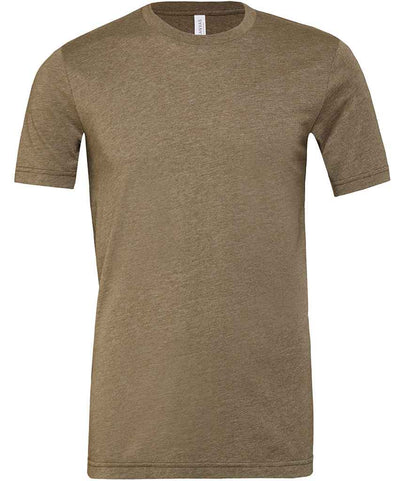 Canvas Unisex Heather CVC T-Shirt in Heather Olive