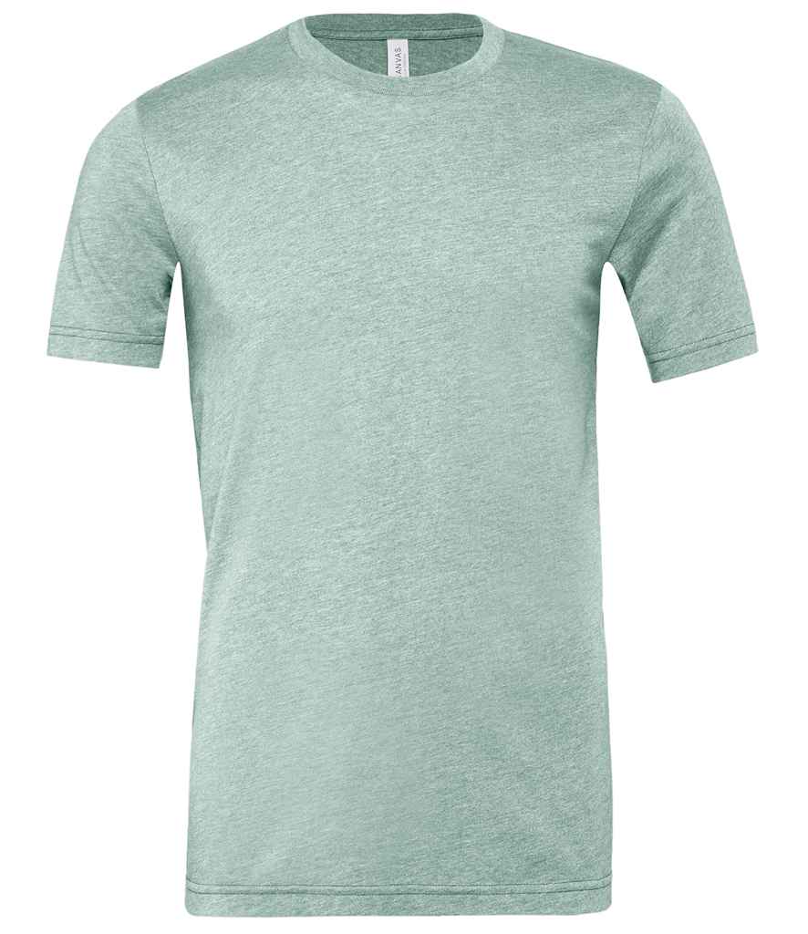 Bella+Canvas Canvas Unisex Heather CVC T-Shirt Heather Prism Dusty Blue