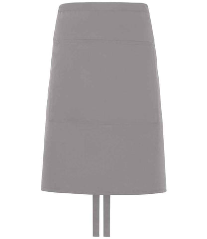 Dennys Polyester Waist Apron with Pocket in Griffin