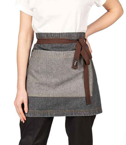 Dennys Denim Waist Apron in Black Denim