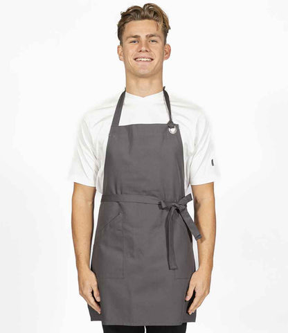 Dennys Canvas Apron with Metal Eyelets - model image
